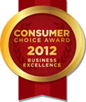 Consumer Choice Award 2012 Business Excellence
