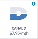 Canal D Channel Logo