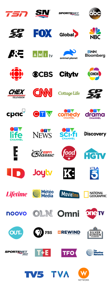 The I Love TV Plan Channels - Comwave
